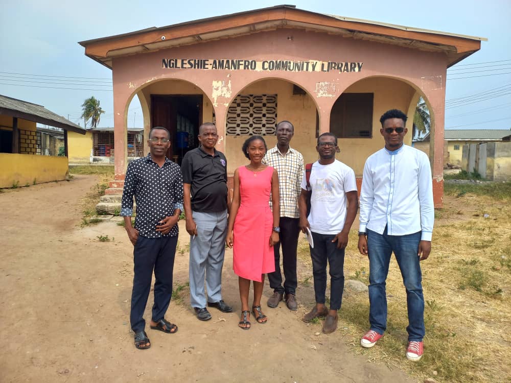 Brief Report By The Projects Department On The First Project Assessment Of The Ngleshie-Amanfro Community Library